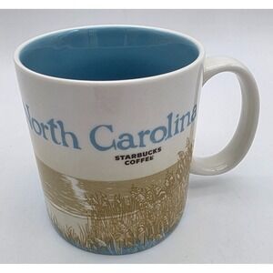STARBUCKS North Carolina 16 oz Coffee Mug Collector Series 2010